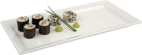 APS Pure Tablett, weiß, Höhe: 30 mm, Länge: 530 mm, Breite: 180 mm