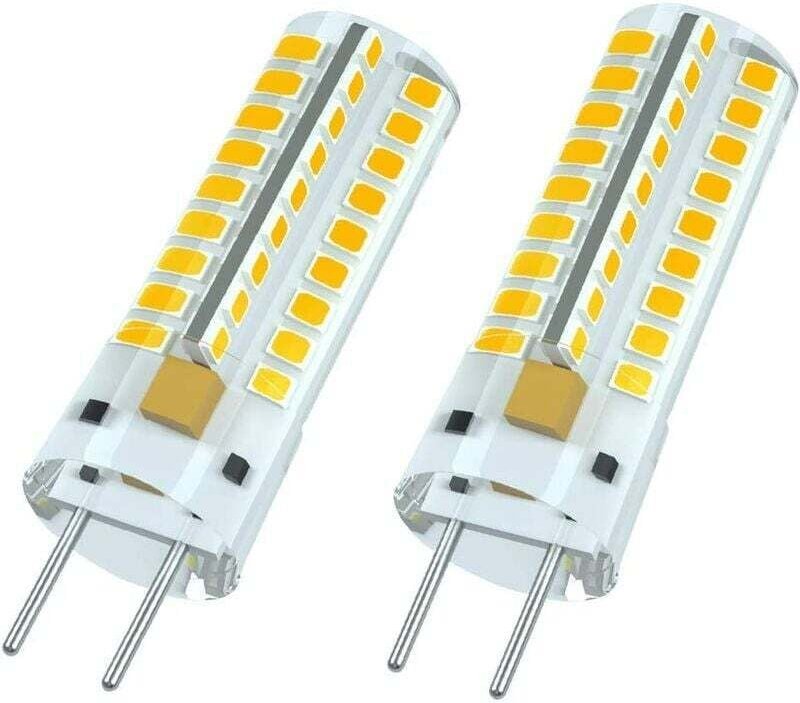 GY6.35 LED Glühbirne, G6.35 LED 12V, 7W 50W Halogen Ersatzlampe, Warmweiß 3000K, 360° Abstrahlwinkel, für Schrankbeleuch...
