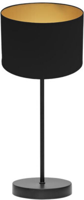 Anuska Tischleuchte 1xe14 schwarz/schwarz-gold 46x16x16x16 cm