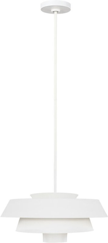 Brisbin 1 Lichtanhänger, Matt White, E27 - Elstead