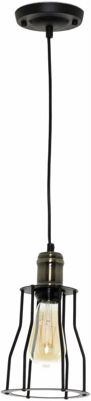 Hängelampe Schwarz Kupfer Industrial Vintage Design Esszimmer Küche Leuchte