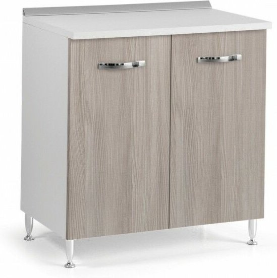 Argonauta - Basis für Küche 2 Ulmentüren aus Melaminholz Cm 80x50xH 85