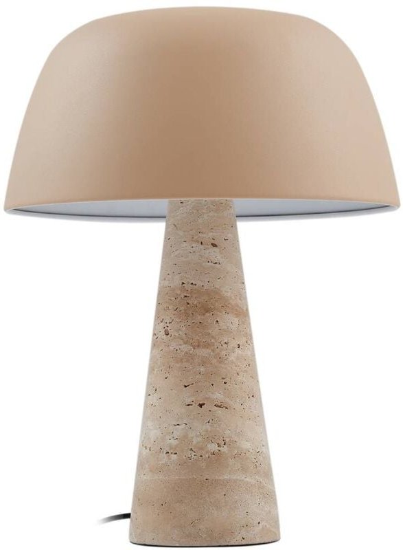 Tischlampe 'Magritt' aus Stein für Wohnzimmer & Esszimmer von Lindby