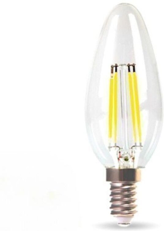 LED-Lampe E14 6W Eq 60W Filament Farbtemperatur: Warmweiß 2700K