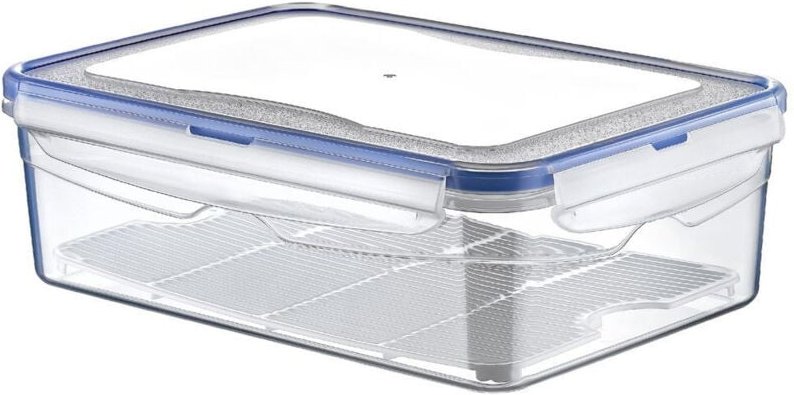 Northix - Hermetic plastic container with silicone seal for all uses 883923