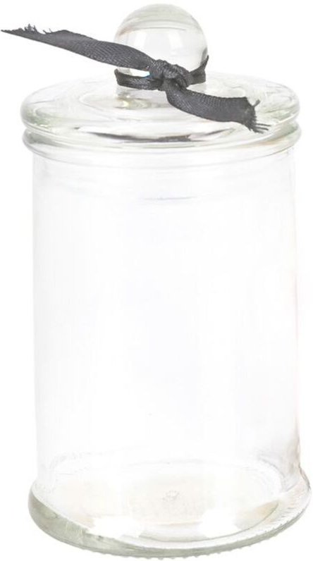 Buri - Vorratsglas 125ml transparent Vorratsdose Dekoglas Gewürzglas Bonbonglas Glas