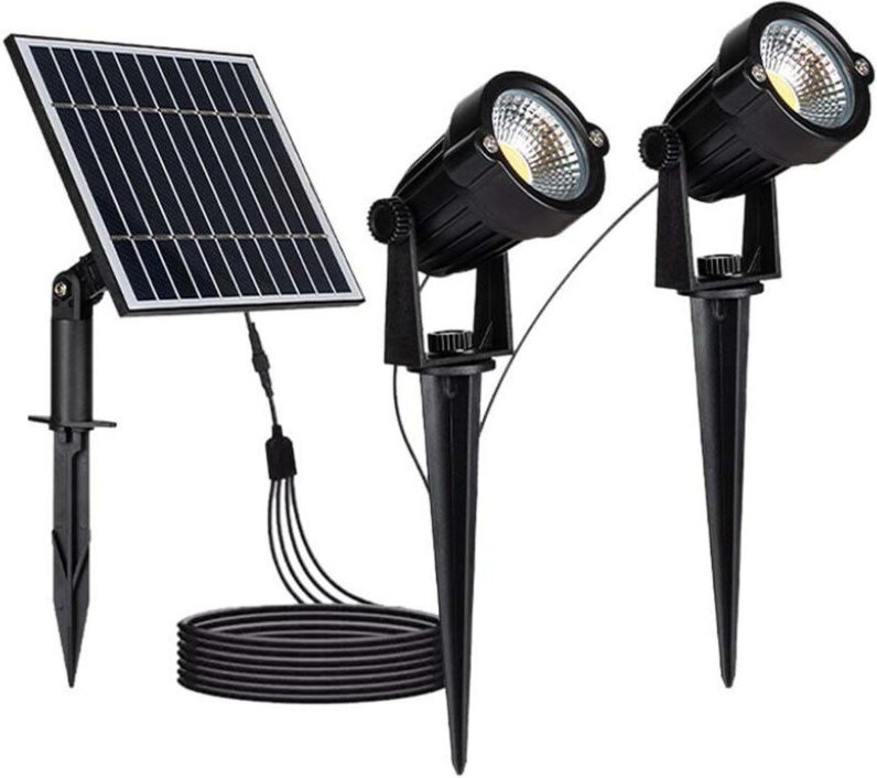Thumbnail - V-TAC Solar LED-Gartenleuchten-Set VT-11031, 2x 1,2 W, 3000 K, IP65