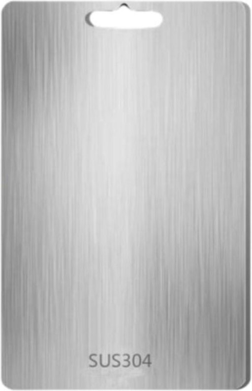 Multifunktionales Schneidebrett aus Titan, doppelseitig, lebensmittelecht, 46 x 30 cm