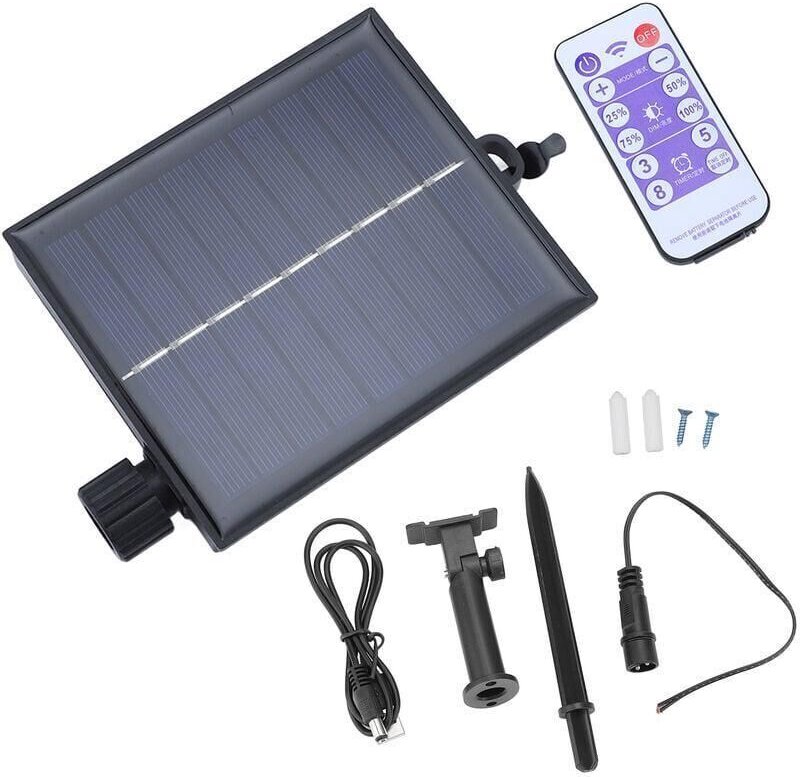Automatische, wasserdichte Steuereinheit für Solar-Lichterketten, einstellbare Helligkeit, Solar-Lichterketten, Platine,...