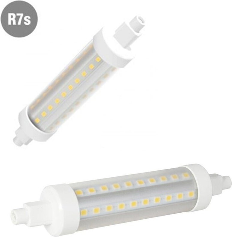 Trade Shop Traesio - Trade Shop - R7S led-lampe 118MM led 2835 halogen-ersatz 6500K 8W 360° -
