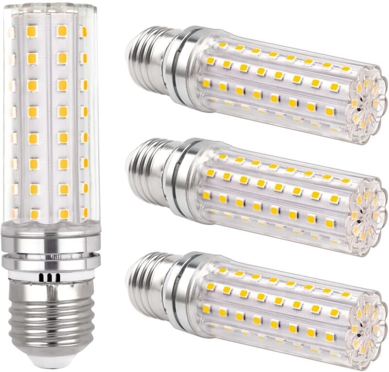 Beijiyi - Mais E27-LED-Glühbirne, 18 w, 220–240 v, 1200 lm, Kaltweiß 6000 k, nicht dimmbar, entspricht 100 w Glühlampe, ...