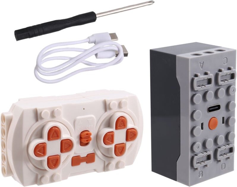 Tlily - 2,4G Bluetooth Lithium-Batterie Power Pack app diy Bausteine Ziegel Fernbedienung Kit Spielzeug