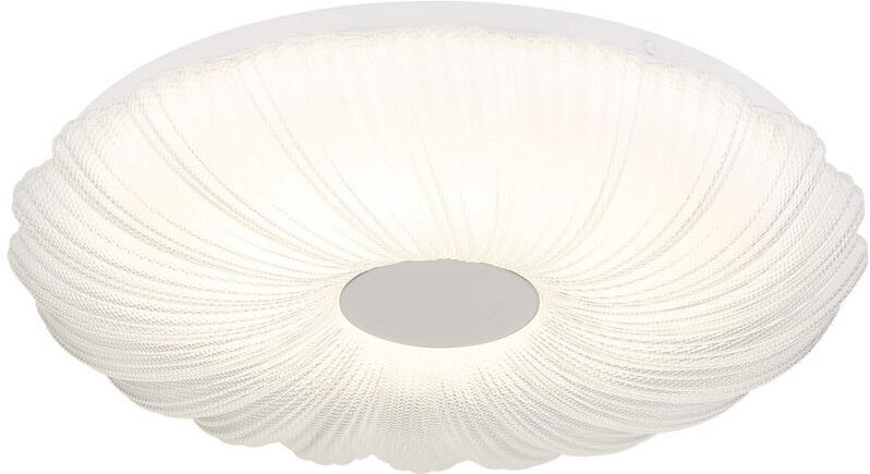 Globo Lighting - Deckenleuchte Tageslichtleuchte Wohnzimmerlampe led cct opal nickel matt rund