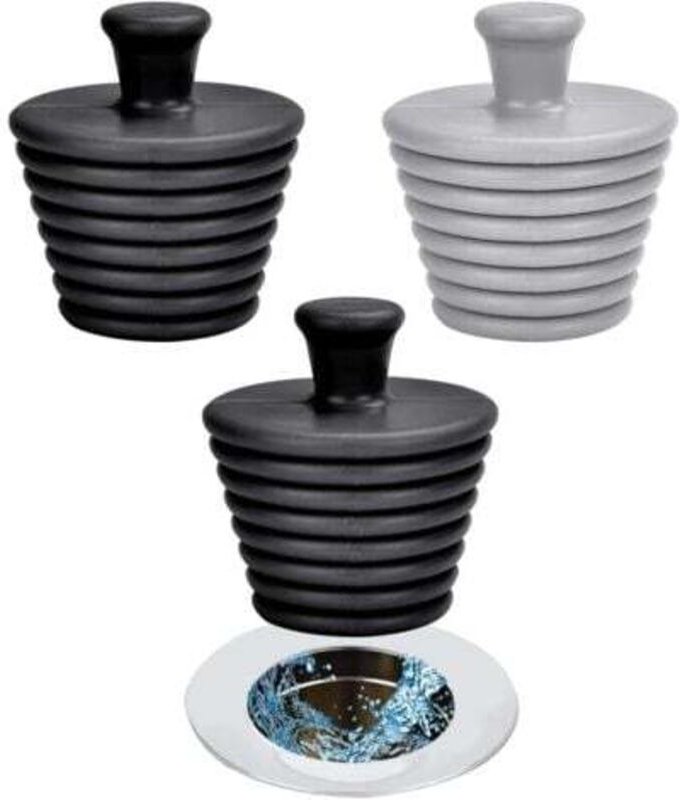 3 Stück Waschbeckenstöpsel Gummi Badewannenstöpsel Universell Spülbeckenstöpsel Küche Waschbecken Universelle Silikon Sp...