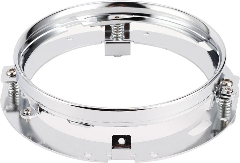 ZDETGU 7 Zoll runde Scheinwerferhalterung für JK und 1994-2013 (SILBER).