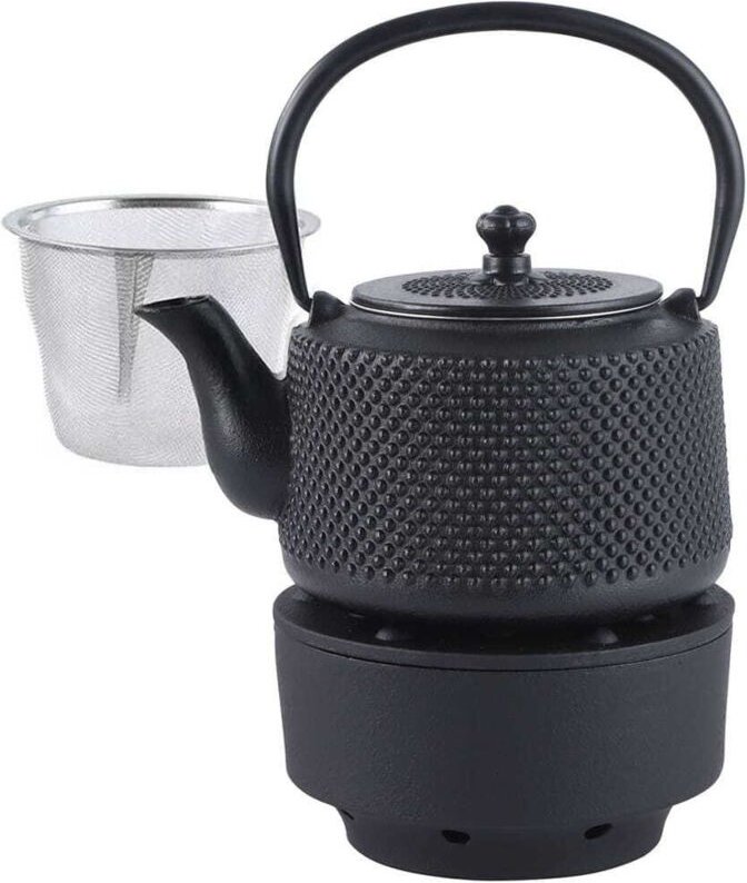 Gusseisen-Teekanne mit Heizung 0,8L KINGHOFF KH-1847