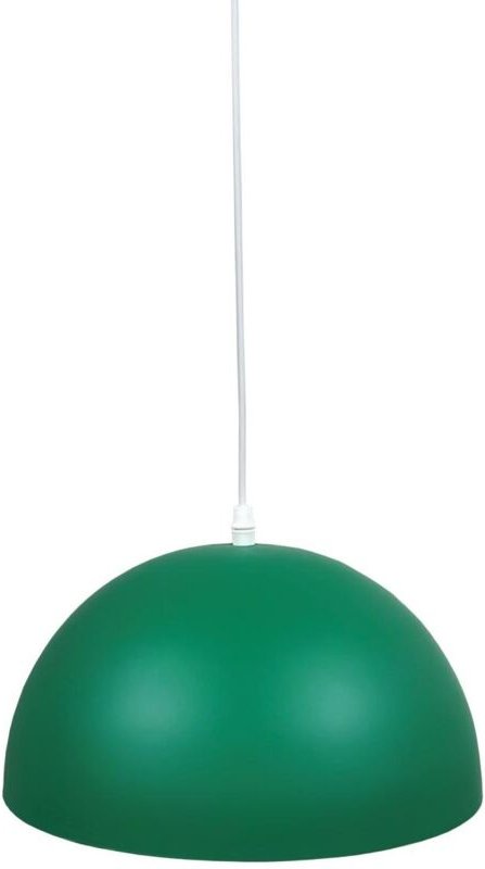 Hänge-Deckenleuchte der Serie 'Abala' E27 (maximal 40W 230V) IP20 Ø30cm Farbe Weiß und Grün