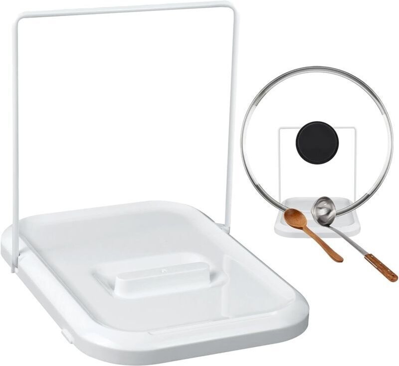 Deckelhalter, Topfdeckelhalter, Schneidebretthalter, Küchenorganizer, Aufbewahrung für Topfdeckel und Küchenzubehör