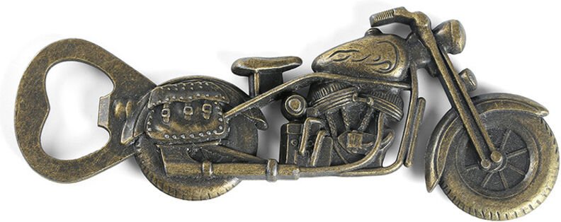 Retro-Motorrad-Flaschenöffner aus Zink für Männer, einzigartiges Geschenk zum Geburtstag, zu Weihnachten oder zum Vatert...
