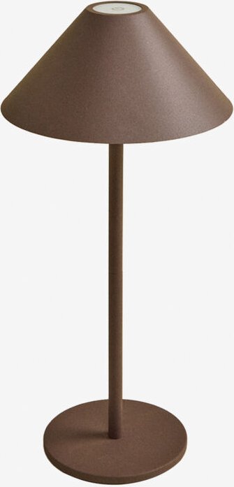 Kabellose LED-Tischlampe Nebida für den Außenbereich Braun Kaffee - Sklum