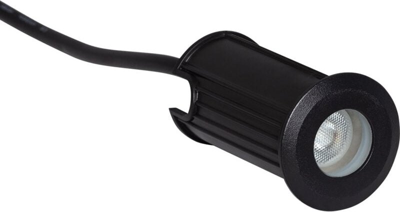 LED-Einbaustrahler Aussen für Boden 12V dc Schwarz Tiziano 4000K Neutralweiß