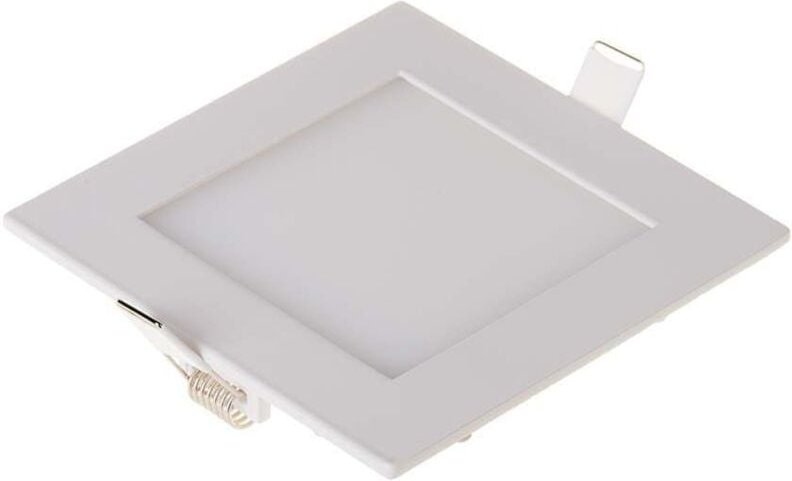 V-TAC VT-307SQ 3 W Einbau-Mini-Quadrat-LED-Panel, weiße Farbe, 130 lm, 120 ° natürliches weißes Licht, 4000 K, Artikelnu...