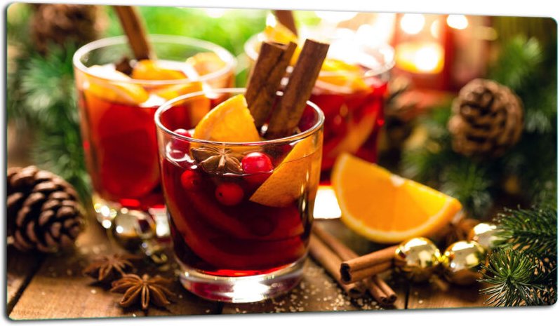 Glasschild SchneideBrett 52x30 GetruNk