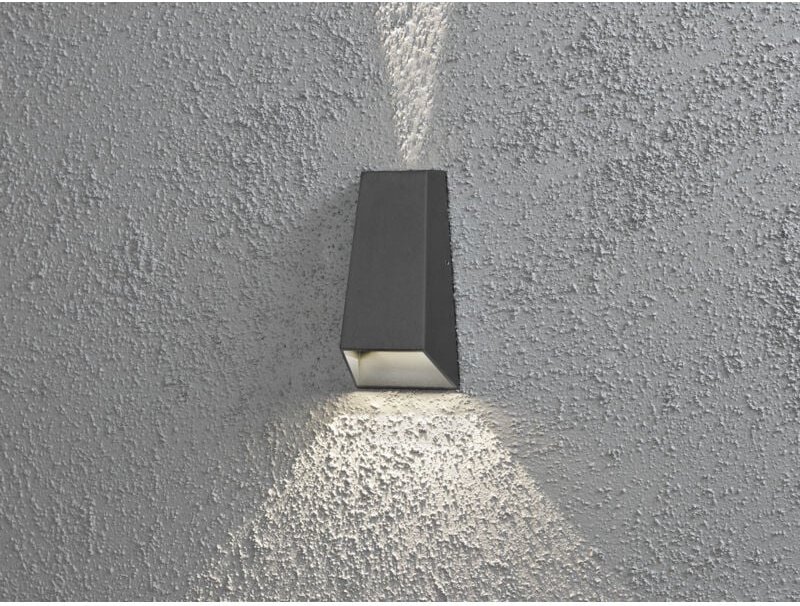 Konstsmide - Up/Down Außenwandleuchte imola, anthrazit, 6 Watt High-Power-LEDs, IP44