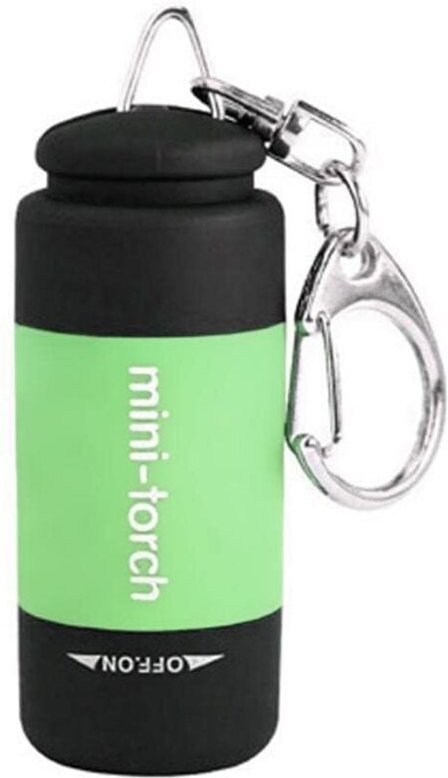 1pc Mini Schlüsselanhänger LED Taschenlampe USB aufladbare Taschenlampe Schlüsselanhänger Taschenlampe wasserdicht Schlü...