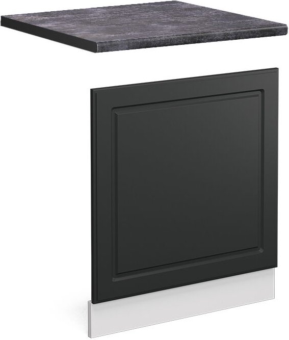 Vicco - Frontblende R-Line, Anthrazit Landhaus, 60 cm , ap Anthrazit