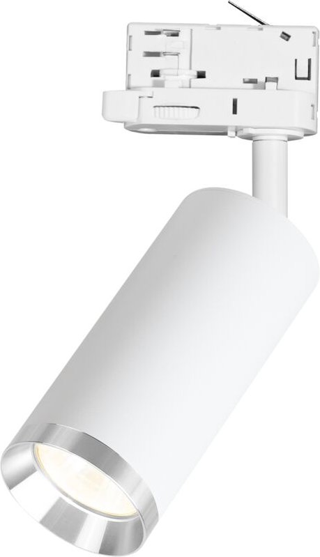 Schienenlampe Mica 1 GU10 Weiß Aluminium Milagro ML2193