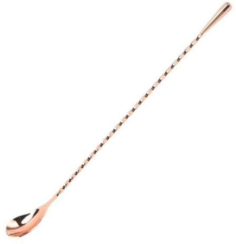 Cocktaillöffel, 30 cm langer Cocktaillöffel aus Edelstahl, langer Rührlöffel, Cocktaillöffel mit langem Griff, geeignet ...