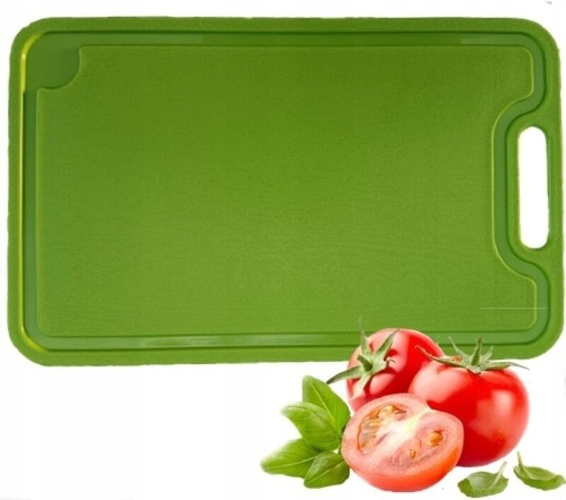 Küchenschneidebrett KUNSTSTOFF GRÜN XXL 44x28CM POLNISCHES PRODUKT