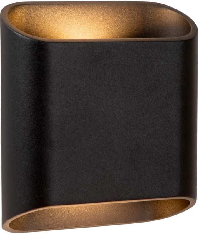 Lucide - atila - Wandleuchte Innen/Außen - led Dim. - 2x5W 2700K - IP65 - Schwarz