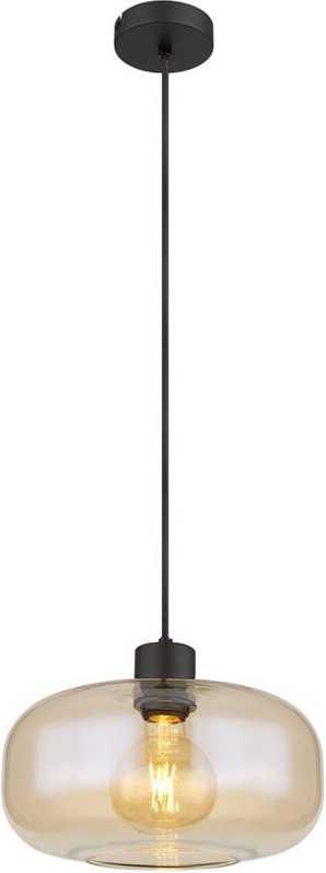 Hängeleuchte - Giuseppe - bernstein - glas - ø 28cm - E27 - Globo