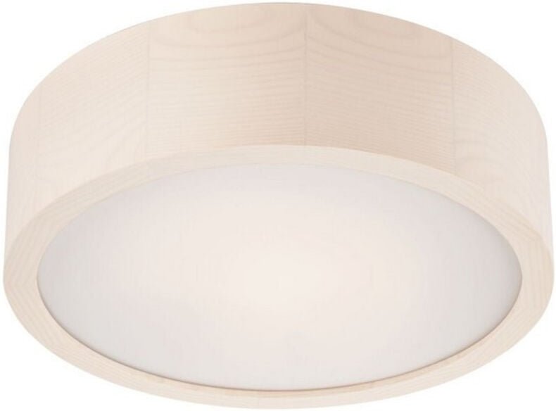 Lamkur Round Zylindrische Deckenleuchte Weiß, 1x E27