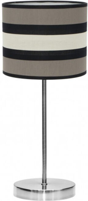 Fabrilamp Kleine Tischleuchte Taupe/Beige Modell Karla