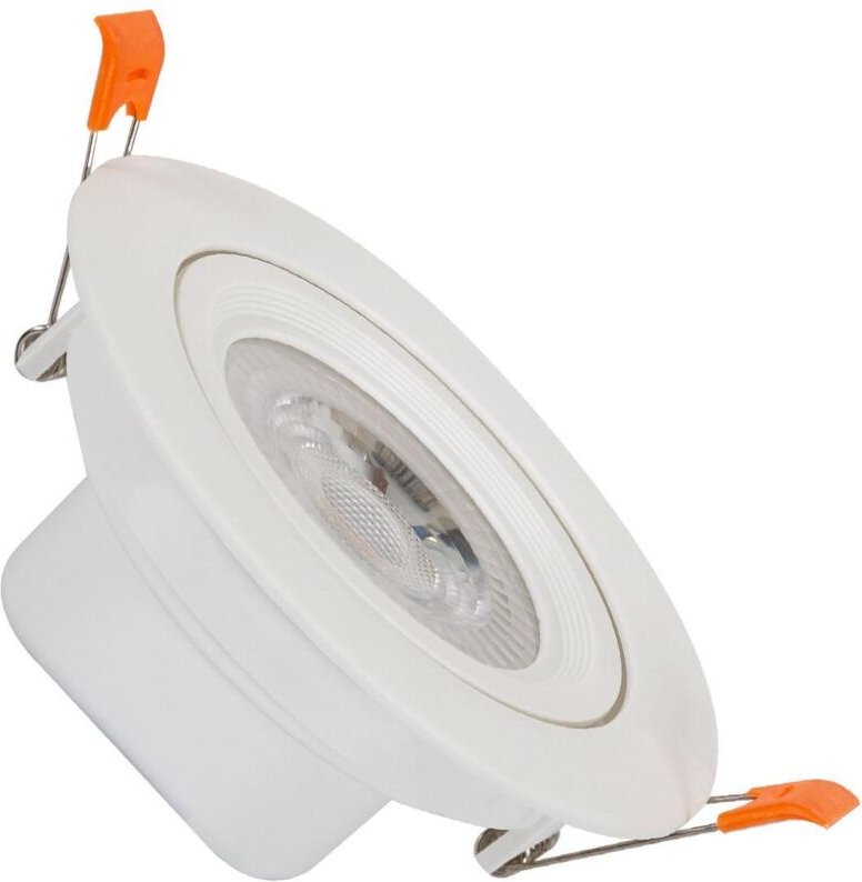 Led Downlight Einbaustrahler 12W Rund solid Slim Ausschnitt ø 95 mm