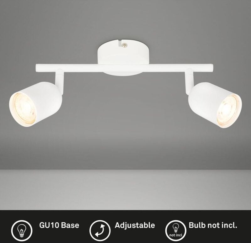 Briloner - Spotleuchte Deckenleuchte Deckenstrahler Wandleuchte Spot GU10 Schwenkbar Weiß