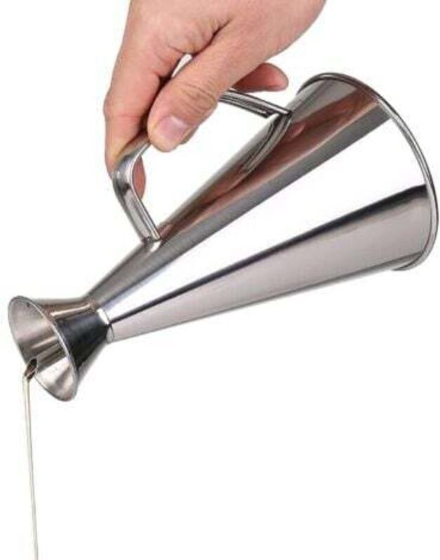 250-ml-Olivenölflasche aus Edelstahl (geeignet für Olivenöl und Essig) – Tropffreier und auslaufsicherer Spender – Ideal...