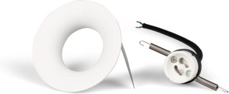 Toolland - EtiamPro Deckeneinbauleuchte GU10 - gebogen - weiß