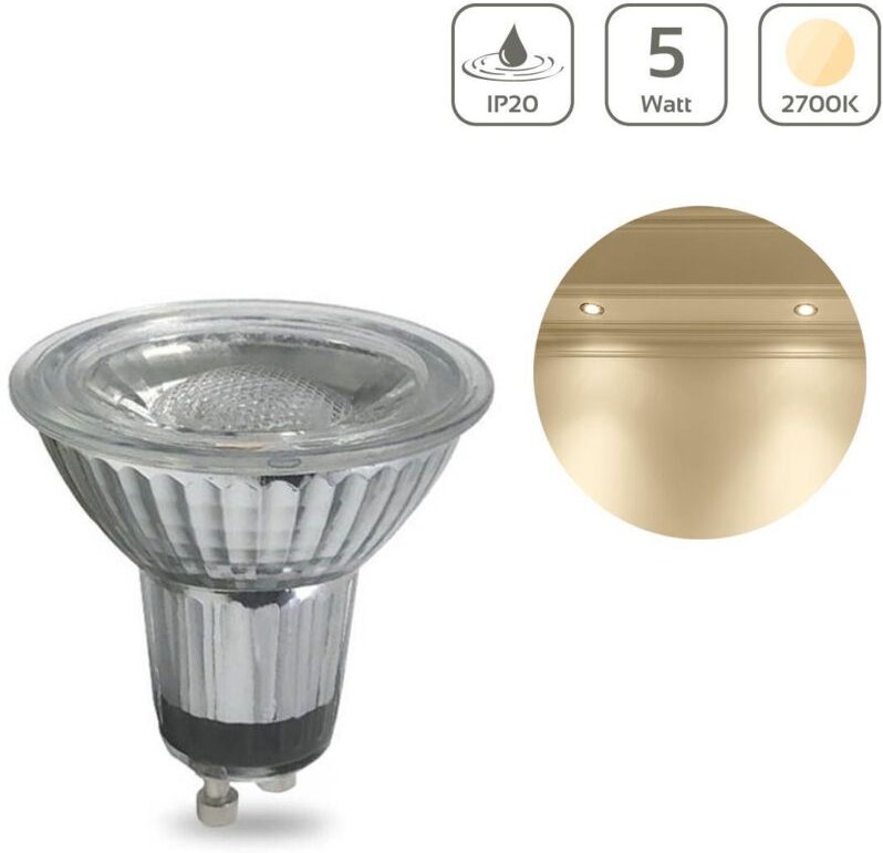 Thumbnail - LED Spot GU10 5W 440lm 40° - Lichtfarbe: Warmweiß 2700K