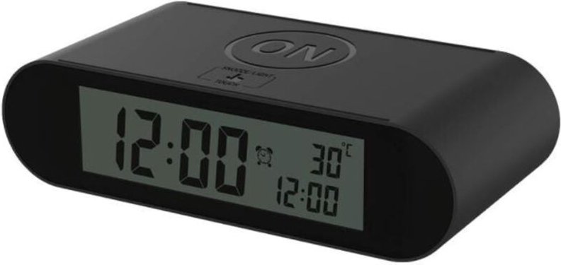 GSC 405005005 Schwarzer digitaler Wecker