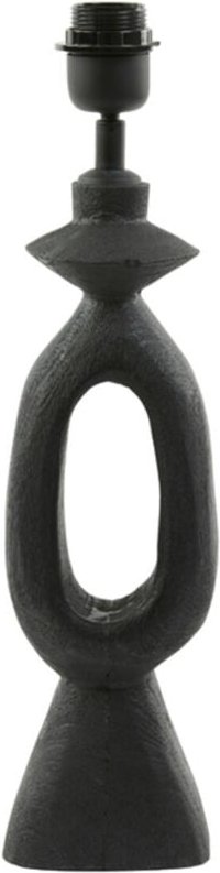 Tischlampe - Django - schwarz - holz - einzelne - Light&living