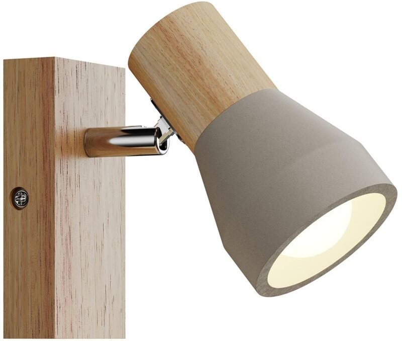 Lindby - Beton Strahler 'Filiz' aus Beton, für Schlafzimmer von