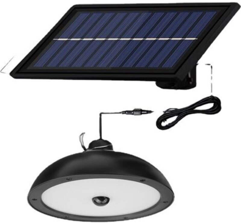 Solarbetriebene Retro-Doppelkopf-LED-Wandleuchte mit Bewegungssensor für den Außenbereich, geeignet für Haus, Garten, Ho...