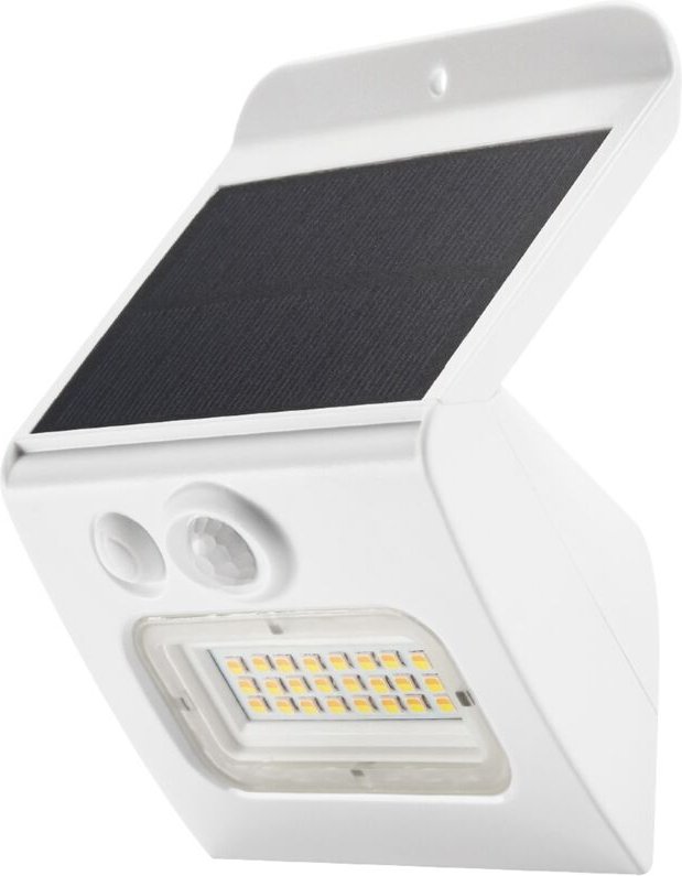 Egoda LED-Solarwandleuchte mit Bewegungs- und Dämmerungssensor 3W 3000 - 4000 - 6500K Weiß
