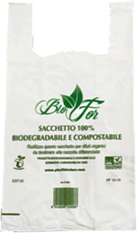 Buste shopper compostabili 14x50 cm 500pz