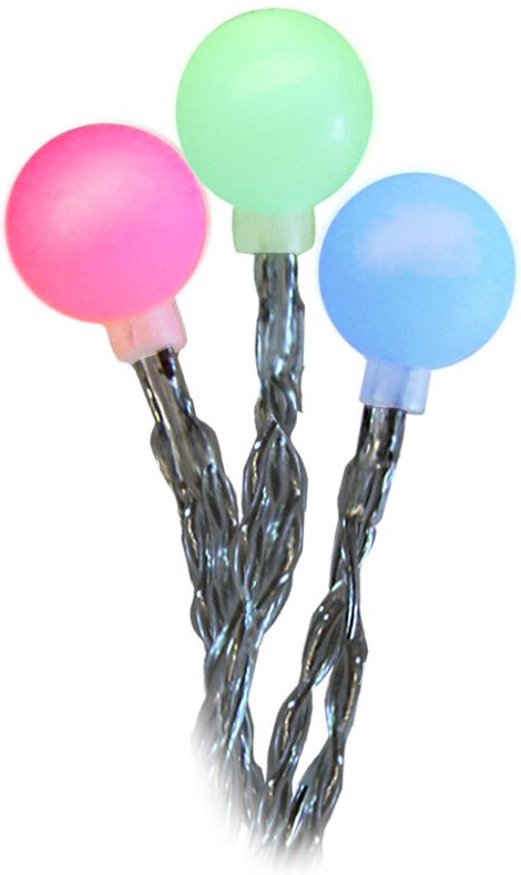 Star - Best Season LED-Solarlichterkette Balls, 2.7 m, outdoor