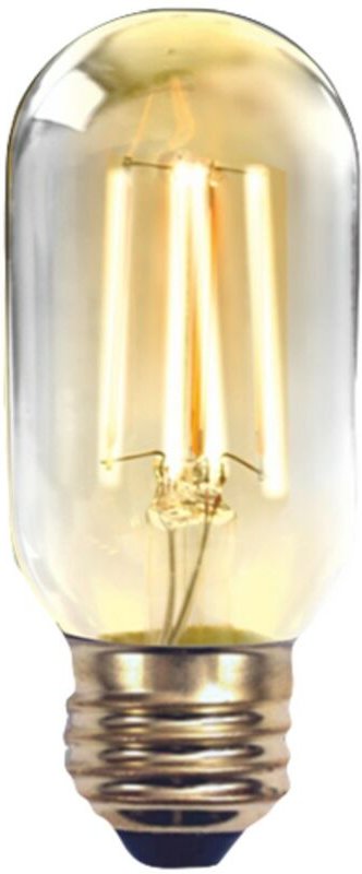 Silver - led glühbirne silber elektronischer glühfaden edison röhre 2w=20w - e27 - 2.200k - 320º - 220 lm - extra warmes...